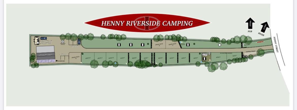 Henny Riverside Glamping Sudbury  Exterior foto